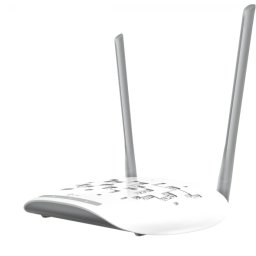ACCESS POINT TP-LINK wireless 300Mbps, port 10/100Mbps, 2 antene externe, pasiv PoE, 2T2R, Client, Universal/ WDS Repeater, wireless Bridge, WPA/WPA2, QSS TL-WA801N (timbru verde 0.8 lei)