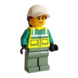 Lego Minifigures cty1349 - Soferita Ambulanta