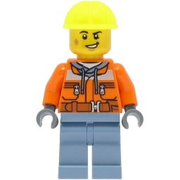 Lego Minifigures cty1465 - Mecanic tren