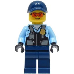 Lego Minifigures cty1565 - Polistista Ofiter