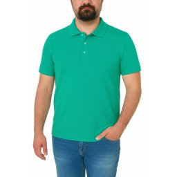 Tricou polo clasic, Patrik, verde pastel (Marime tricou: S)