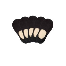 Talpici low-cut dama Basic Black – set 5 perechi (Marime sosete: 35/38)