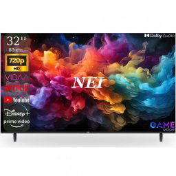 Televizor Smart LED Nei 32NE4901 Clasa E 32Inch 80Cm HD Negru