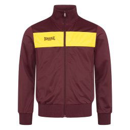 LONSDALE Hanorac 'Alnwick' galben / roșu burgundy