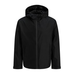 JACK & JONES Geacă de primăvară-toamnă negru
