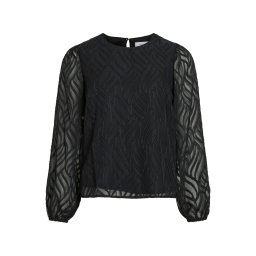 VILA Bluză 'VIMIKA' negru