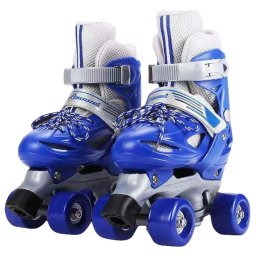 Role copii R05, masuri reglabile 31 - 34, albastru, S