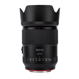 Obiectiv foto DSLR Obiectiv AutoFocus Meike 55mm F1.8 Full Frame STM Portrait
