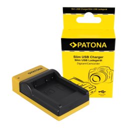 ​Incarcator Panasonic DMW-BCF10E PATONA 151549 Slim micro-USB Charger
