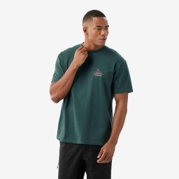 Tricou Escaladă Vertika Verde Bărbaţi