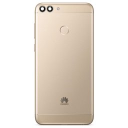 Piese si componente Capac Baterie - Geam Camera Spate - Senzor Amprenta Huawei P smart (2017), Auriu, Service Pack 02351TEE