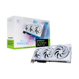 Placa video nVidia GeForce RTX 5070 Ti GAMING TRIO OC WHITE 16GB, GDDR7, 256 bit