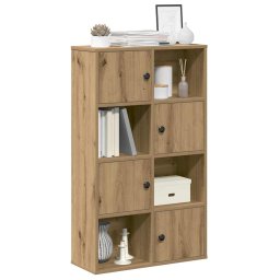 Biblioteca, stejar artizanal, 60x24x101,5 cm, lemn prelucrat GartenMobel Dekor