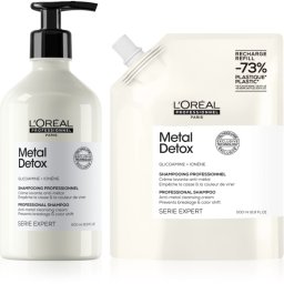 L’Oréal Professionnel Serie Expert Metal Detox ambalaj economic pentru par deteriorat