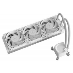 EK-Nucleus AIO CR360 Lux D-RGB, Ventilatoare de 120 mm, Alb