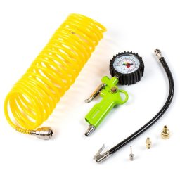 Kit accesorii compresor FDAK 901503, Verde/Galben