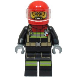 Lego Minifigures cty1567 - Pompier
