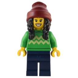 Lego Minifigures hol286 - Cumparator de sarbatori