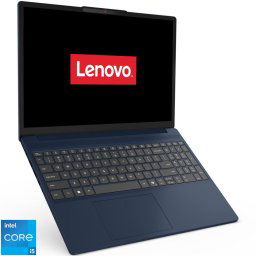 Laptop Lenovo IdeaPad Slim 3 15IRH10 cu procesor Intel® Core™ i5-13420H pana la 4.6GHz, 15.3" WUXGA, 16GB DDR5 RAM, 1TB SSD, Intel® UHD Graphics, No OS, Cosmic Blue