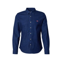 LEVI'S ® Cămașă 'Battery Housemark Slim Fit Shirt' albastru denim