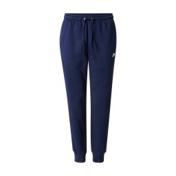 Nike Sportswear Pantaloni 'CLUB' bleumarin / alb