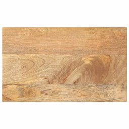 Blat masa 60x20x3,8 cm lemn masiv dreptunghiular de mango GartenMobel Dekor