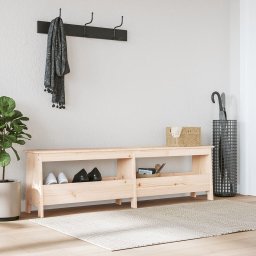 Banca de hol, 160x28x45 cm, lemn masiv de pin GartenMobel Dekor
