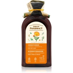 Green Pharmacy Calendula & Rosemary Conditioner balsam pentru par gras 300 ml