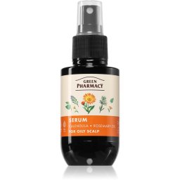 Green Pharmacy Calendula & Rosemary Serum ser pentru par gras 100 ml