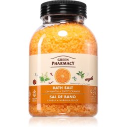 Green Pharmacy Cinnamon & Sweet orange Bath Salt sare de baie relaxanta 1000 g