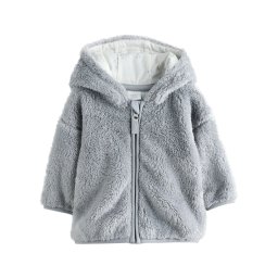 Next Jachetă fleece gri