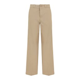 DICKIES Pantaloni cu dungă maro cappuccino
