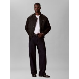 Calvin Klein Jeans Geacă de primăvară-toamnă negru