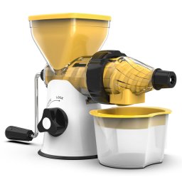 Atașament pentru sucuri si sorbet Izibizi PS-308J, Compatibil numai cu Izibizi PS-336A, Detasabil, Fara BPA, Galben