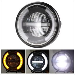Far led 7inch moto custom chopper cruiser