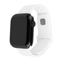 FIXED silicon sportiv szíjkészlet Apple Watch 38/40/41mm alb