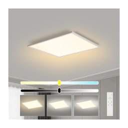 Brilagi - Panou LED dimerizabil SLIMFRAME LED/36W/230V 45x45 cm alb + telecomandă