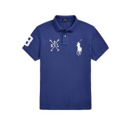 POLO RALPH LAUREN Polo Sskccmslm5-Short Sleeve 710978082003 410 navy