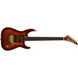 Jackson Pro Plus Series Soloist SLA3Q Amber Tiger Eye