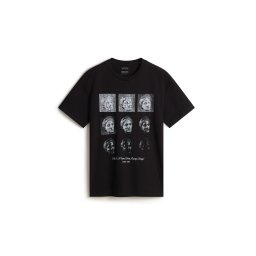 VANS Tricou 'Decay' gri / negru / alb