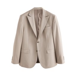 Next Sacou Business 'Motionflex' gri taupe