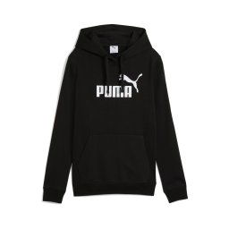 PUMA Hanorac sport 'ESS No. 1' negru / alb