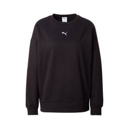 PUMA Hanorac sport 'ESS' negru / alb