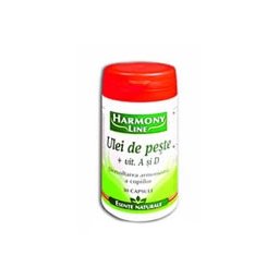 Ulei de Peste Harmony Line 30 capsule