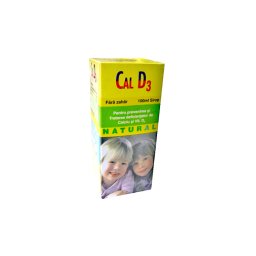 Calciu cu Vitamina D3 Natural sirop