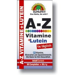 Sunlife A-Z Vitamine+Luteina