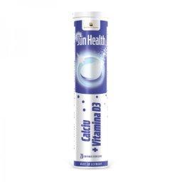 Sun health Calciu cu Vit D3 efervescent, Sunwave Pharma
