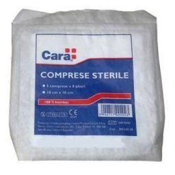 Cara comprese sterile