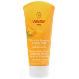 Weleda Baby lotiune si sampon galbenele pentru baie