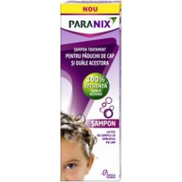 Paranix Sampon tratament pentru paduchii de cap si ouale lor